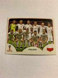 2018 PANINI FIFA World Cup Russia Album Stickers POLAND TEAM#593