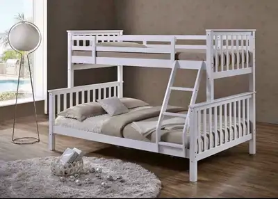 Twin Over Double Bunk Bed – Strong Spacious & Stylish, View more