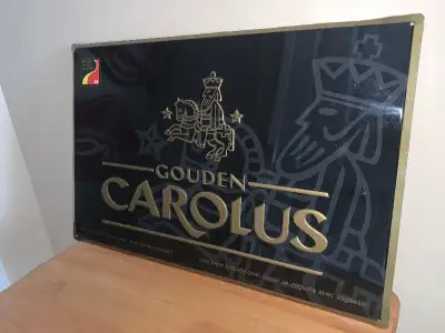 Vintage GOUDEN Carolus Belgian Beer excellent condition, View more