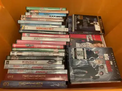 Collection of 50 DVDs, View more