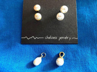 Pearl Stud Earrings, Pendants, Bracelets