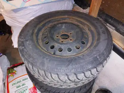 Mounted on steel rims for Buice lesabre, Might fit other gm vehicles. Fitment responsibility of buye...