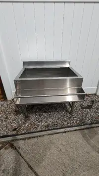 Stainless steel sink insulated