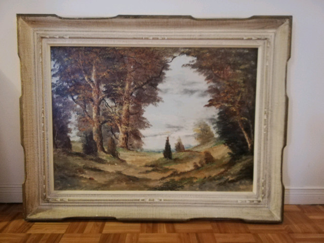 1950s H. Wehler Oil Painting in Arts & Collectibles in Oshawa / Durham Region