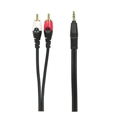 Gold-Plated Shielded ⅛" (3.5mm) Stereo Plug to Dual (RCA) or !/4, View more