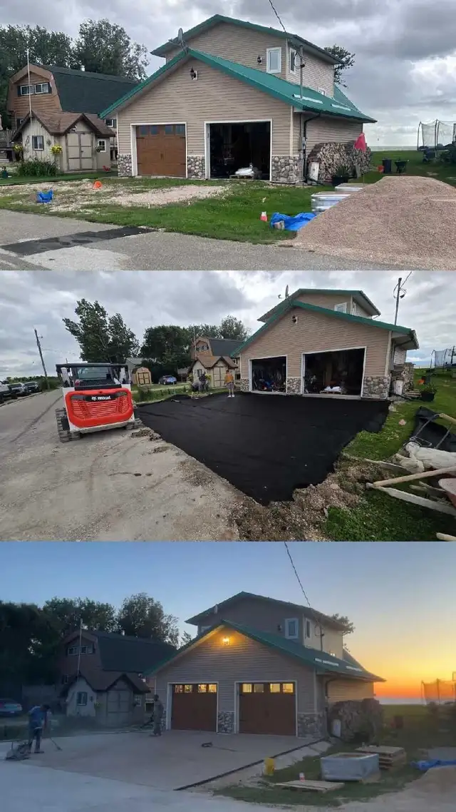 Concrete and Paving stones
