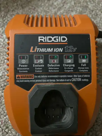 Ridgid 12V Charger, View more
