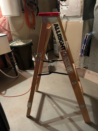 Ladder, heavy duty, 4 foot, 300 lbs