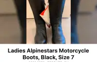 Motorcycle boots - women’s