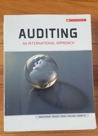 Auditing: an International approach 8th Canadian edition