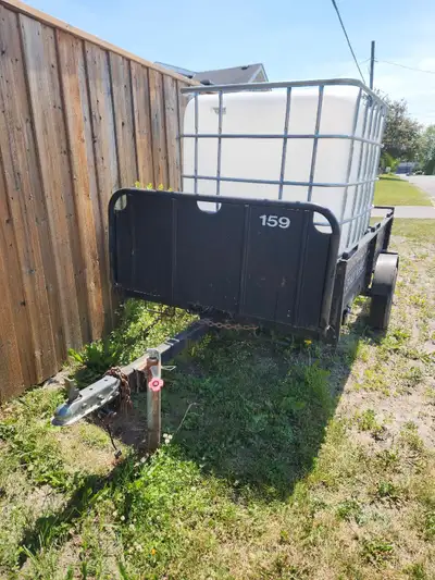 I am selling a used trailer equipped with a water tank, ideal for various hauling needs. The trailer...