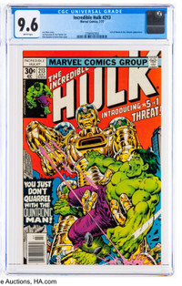 THE INCREDIBLE HULK 213 CGC 9.6