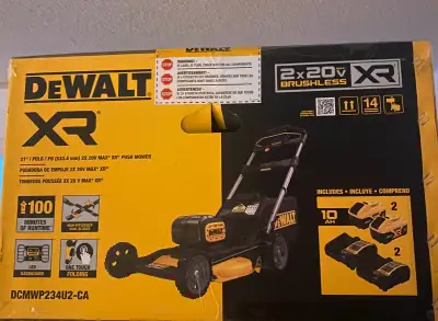 Dewalt DCMWP234U2-CA 21.5 in. Push Mover, View more