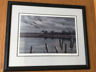 Ducks Unlimited numbered framed art, View more