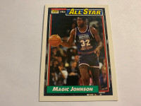1992-93 TOPPS MAGIC JOHNSON LOS ANGELES LAKERS #126 ALL-STAR NM
