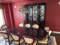 Dining Room Set- table, chairs and buffet