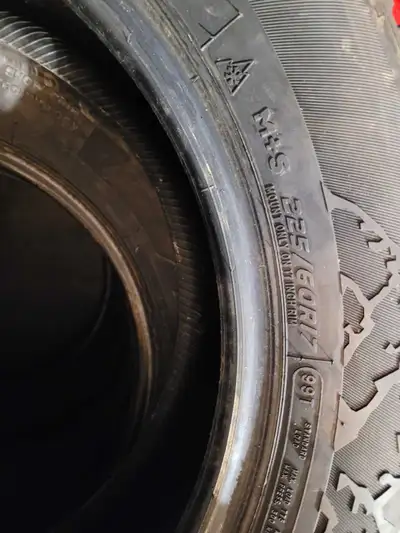 Hercules Avalanche rt 225/60-17 9/32" tread depth $250 for 4 tires