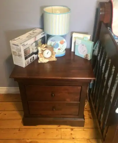 nursery furniture end table, View more