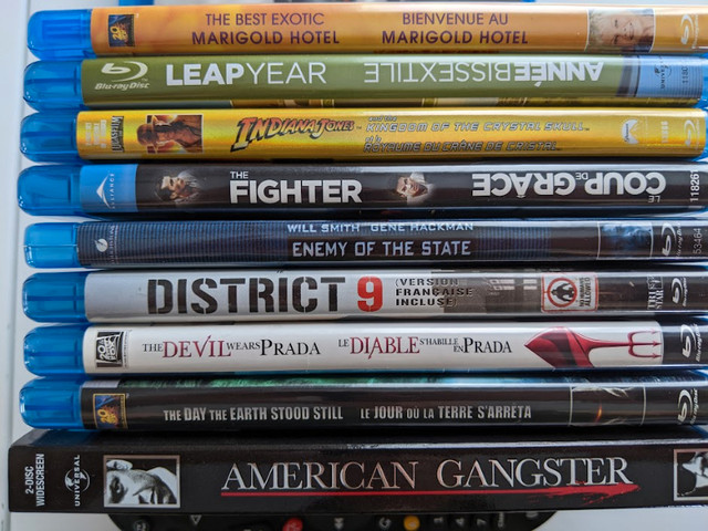 DVDs Blu-Ray x 9 $1.50 each or $10 for the lot in CDs, DVDs & Blu-ray in Oakville / Halton Region