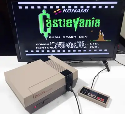 Fully restored NES system with all games, View more