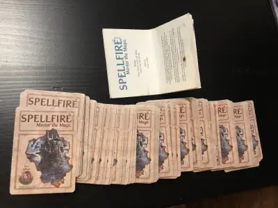 Advanced Dungeon’s Dragons Spellfire Master The Magic 1994 cards, View more