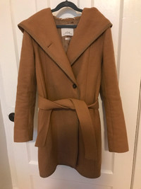 Wilfred Borda coat in camel (XXS)