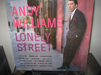 Andy Williams-Lonely Street LP-1959-Good condition