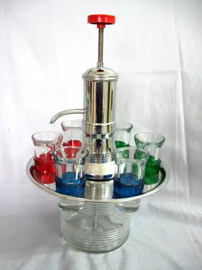 MINI BAR PORTATIF VINTAGE PORTABLE MINI-BAR, View more