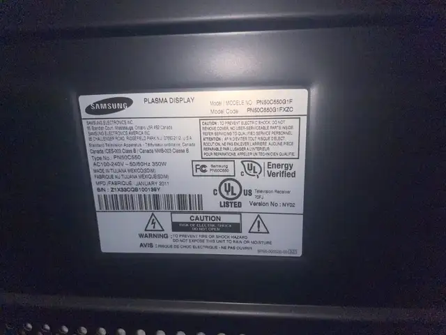Samsung Plasma TV in TVs in Oakville / Halton Region - Image 4