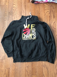 Toronto Raptors 2019 We the Champs Black XL hoodie