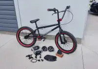 Fitbikeco 18 inch BMX with accessories