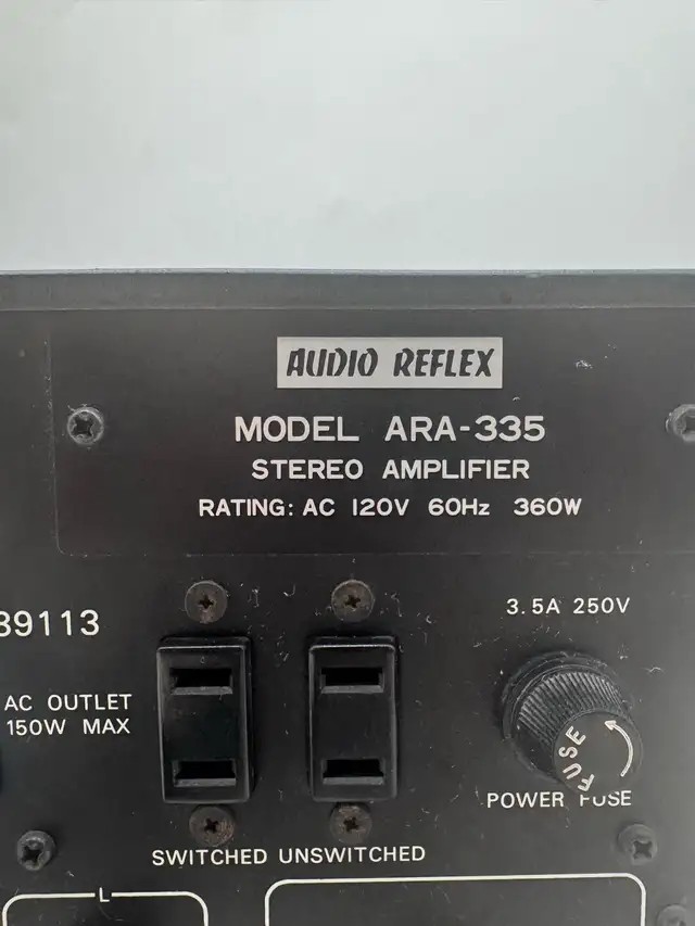 Audio Reflex ARA-335 Stereo Amplifier in Stereo Systems & Home Theatre in City of Toronto - Image 9