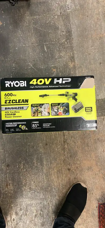 Ryobi 40V Cordless Power Cleaner, View more