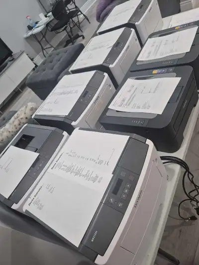 6 Lexmark MS312dn Monochrome printers, View more