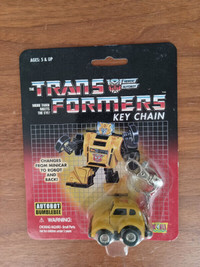 Bumblebee G1 Transformers Keychain from 2001