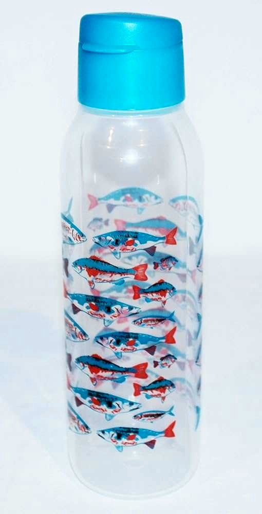 NEW Tupperware Eco Bottle with Fishes  in Kitchen & Dining Wares in Strathcona County - Image 2