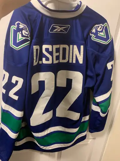 Reebok Canucks Sedin Jersey, View more