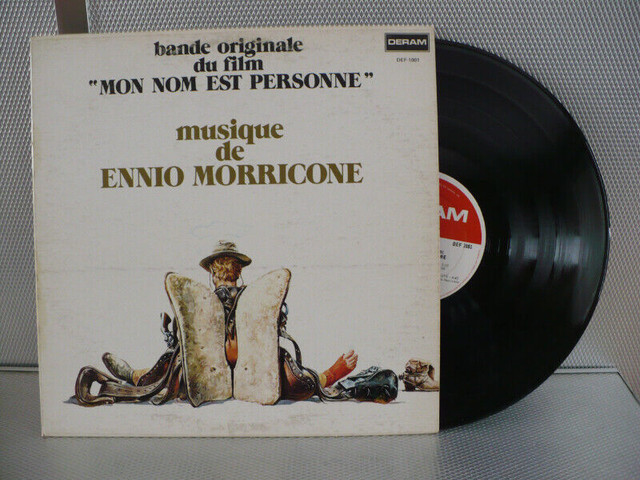 DISQUE VINYLE DU FILM MON NOM EST PERSONNE --ENNIO MORRICONE1973 dans CD, DVD et Blu-ray  à Longueuil/Rive Sud