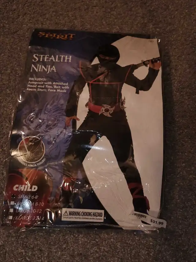Spirit Stealth Ninja Child Costume