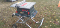 BOSCH 4000 10 INCH PORTABLE TABLE SAW WITH STAND