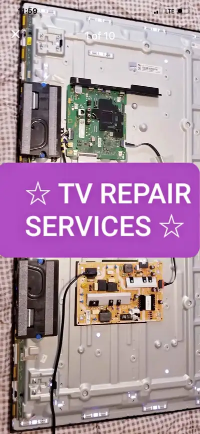 Flatscreen  TV repair, View more