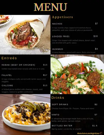 Marketing Services: Custom Menus, Business Cards & Social Media, View more