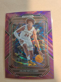 NBA Card - Jalen Williams #88 Purple Wave Prizm