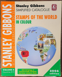 Stanley Gibbons Simplified Catalogue 2006 Vols 2, 3, 5