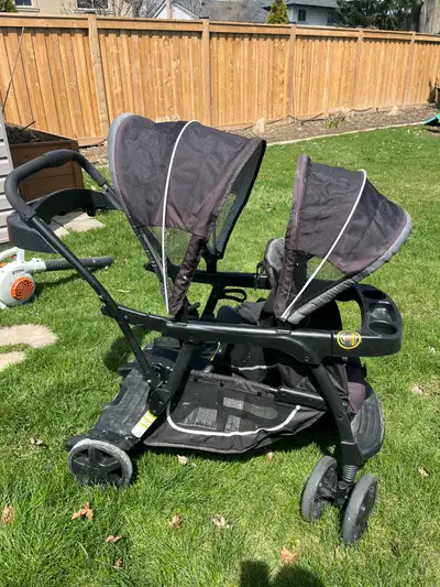 graco double seat stroller, View more