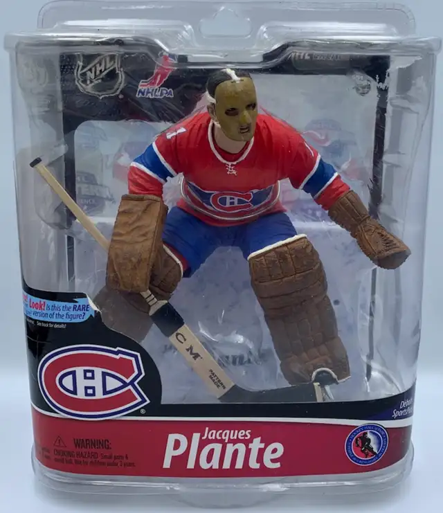 McFarlane Hockey Figure 6" NHL 28 Jacques Plante Montreal in Arts & Collectibles in New Glasgow - Image 2