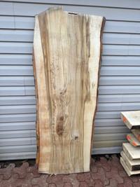 Live edge poplar wood slabs 
