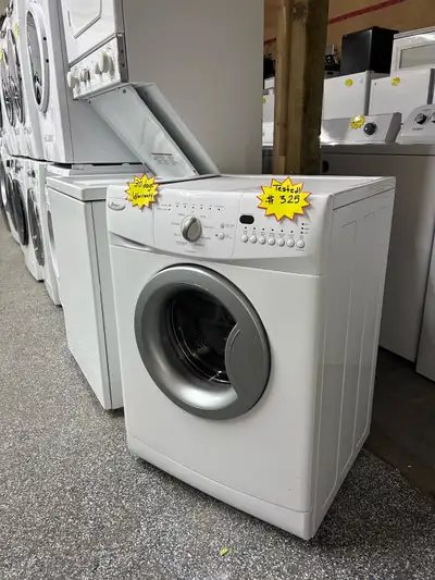 Washer 24” apartment size -  %100 working 30 Days Warranty., View more