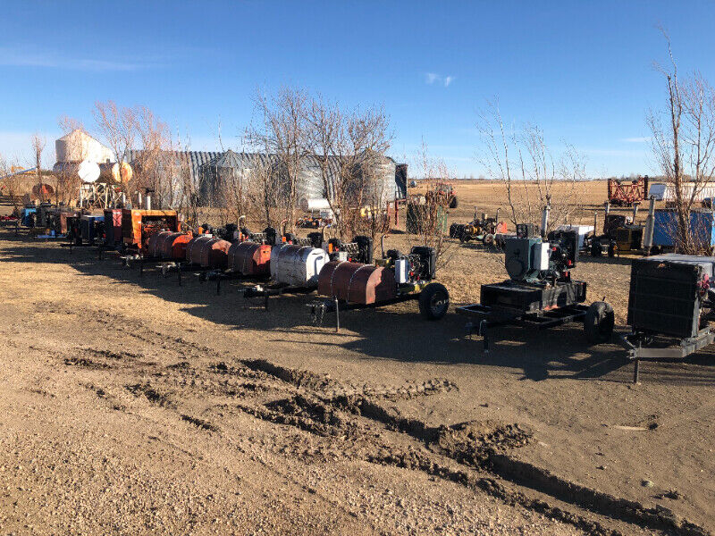 Various Irrigation Generators and Pumps Farming Equipment