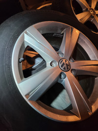 VW passat OEM rims with tires